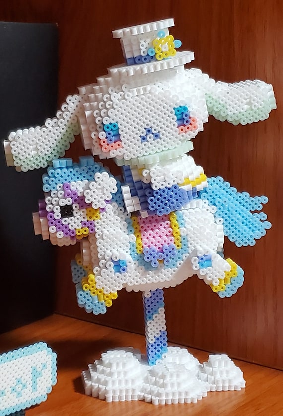 Instant Download! 3D Perler Bead Pattern Kawaii Cinnamon Dog