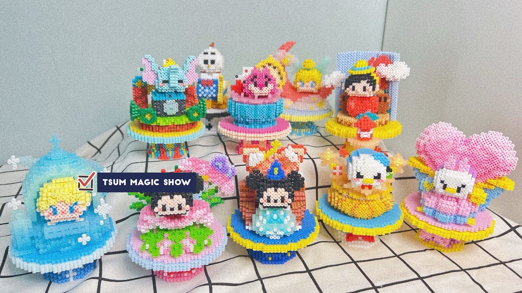 Minnie Mouse Perler Beads