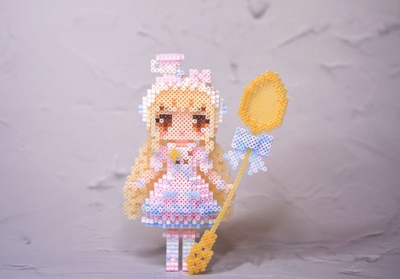 beads artページ　ショルダーバッグ　トールペイント　薔薇 受注制作）トールペイントで描いた爽やかなブルーのバラと