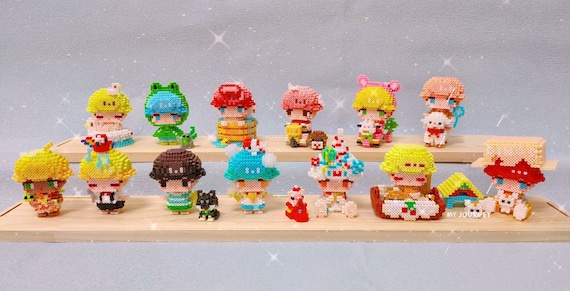 3D Perler Beads Pattern Tutorial Dimoo Boy - Etsy