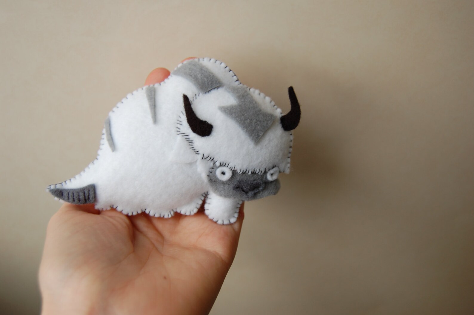 Appa the flying bison from Avatar the Last Airbender cute felt | Etsy