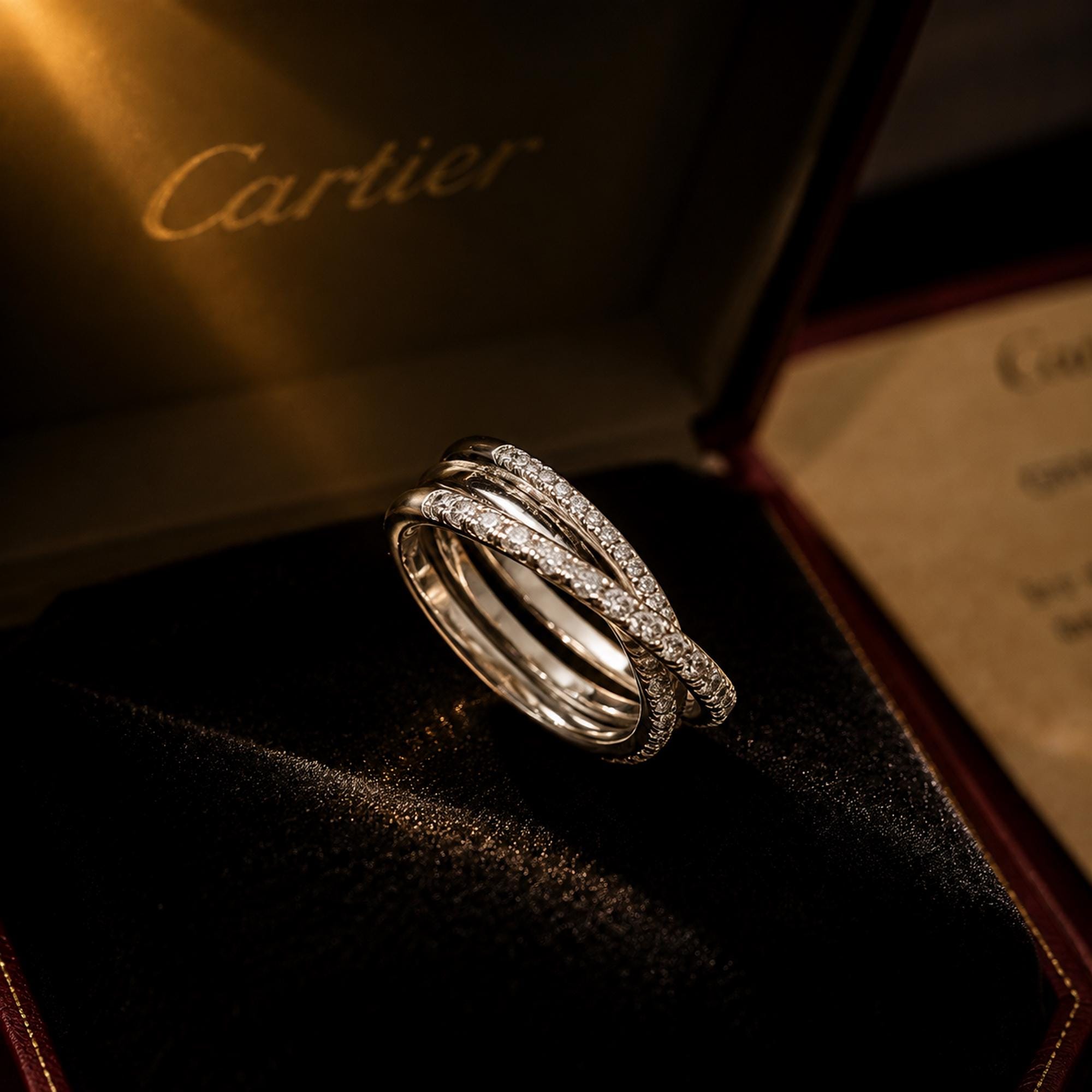Cartier Trinity Ring Vintage - Etsy