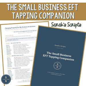 EFT-tappingskript för småföretag | 31 tappingmeditationer för onlinesäljare, entreprenörer och småföretagare | PDF