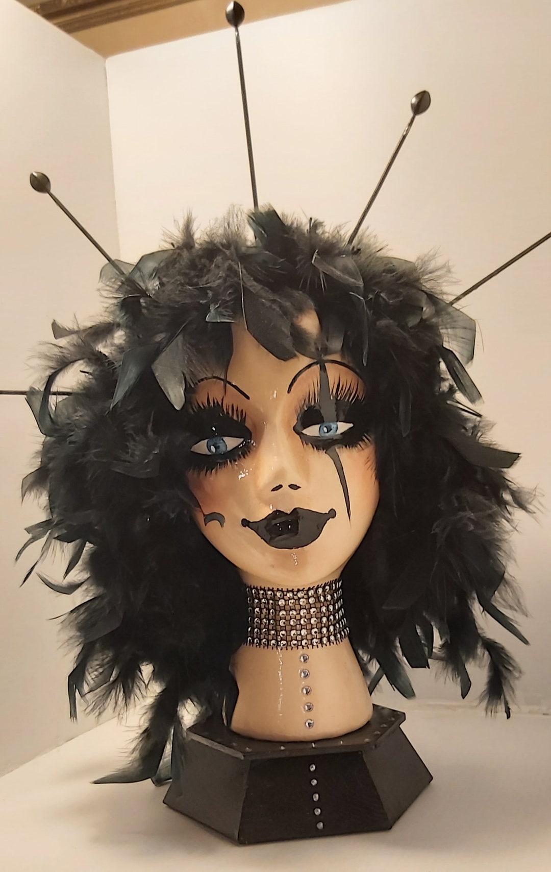 Kiss Girl Mannequin Head Etsy
