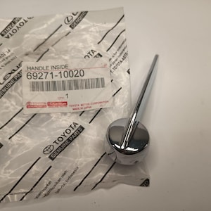 Äkta Toyota Land Cruiser FJ40 BJ40 HJ45 Kromdörrhandtag Fönstervev 69271-10020 OEM Japan