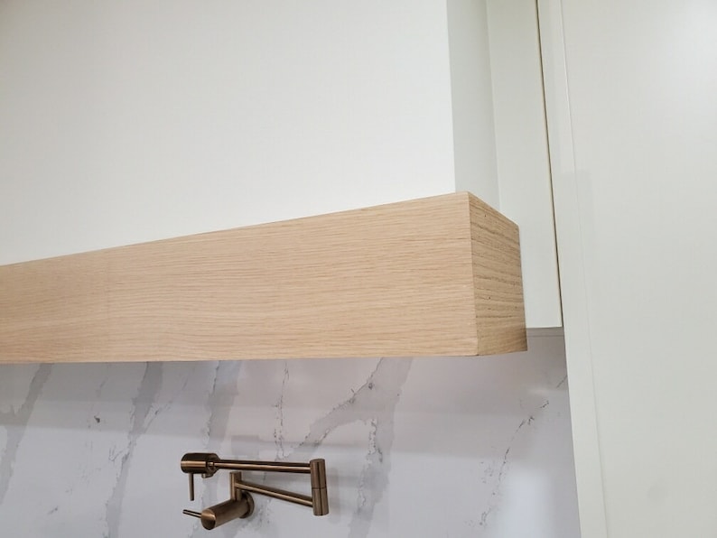 Custom White Oak Hood Vent Trim Any Dimension Available - Etsy