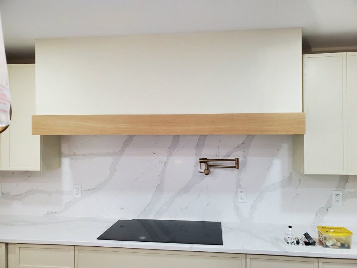 Custom White Oak Hood Vent Trim Any Dimension Available Etsy