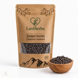 PRICKLY JUNIPER Berries, Red Juniper berries, Juniperus Oxycedrus ,  Herbal Tea