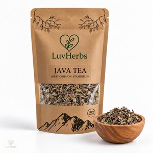 Java Tea, Cat's whiskers leaf, Orthosiphon Stamineus, Herbal Tea,