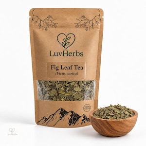 Fig Leaf Tea, Ficus Carica Folia, Herbal Tea,