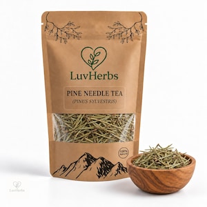 Pine Needle Tea,  Fresh Pine Needles for Tea, Dried Pine Needle Tea