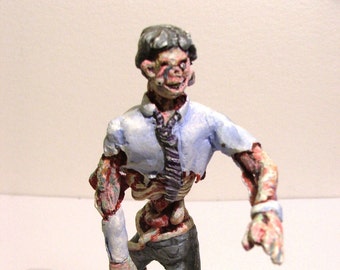 Hand-made zombie figure