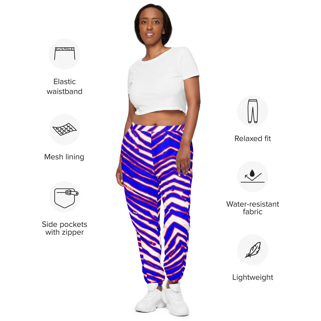 Bills Zubaz Unisex Track Pants Etsy