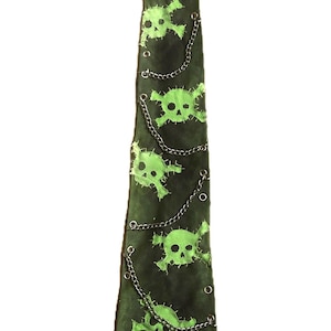 corbata de calavera