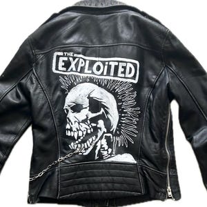 La chaqueta de cuero Exploited