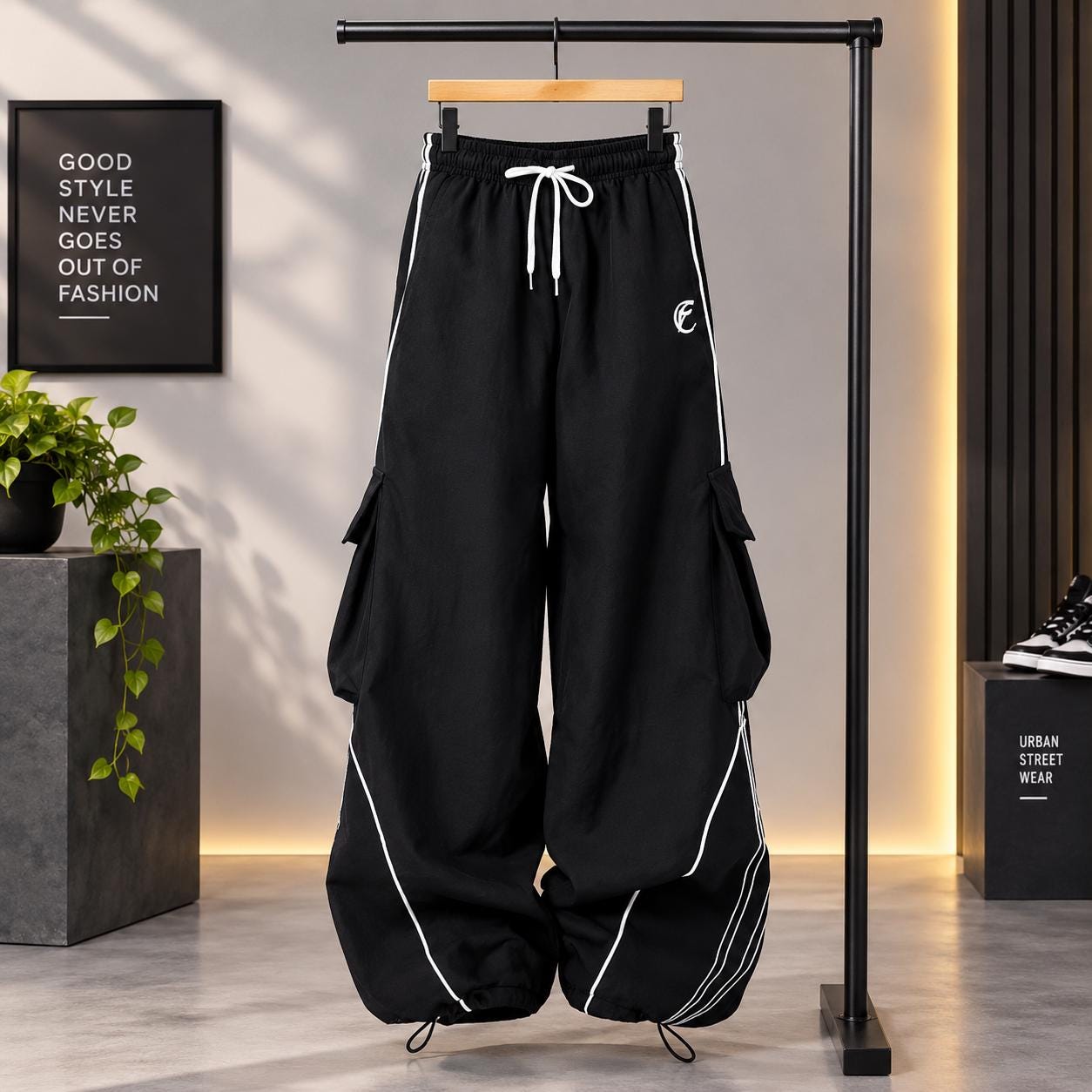 Y2k Striped Pants - Etsy