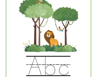Trace Letters: Alphabet Handwriting Practice workbook for kids for Pre K, Kindergarten and Kids Ages 3-6