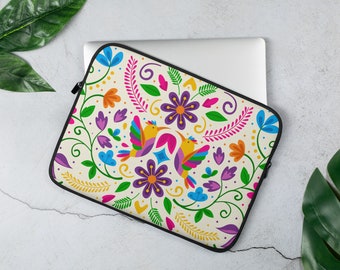 Mexico Tenango Pattern Yellow Laptop Sleeve