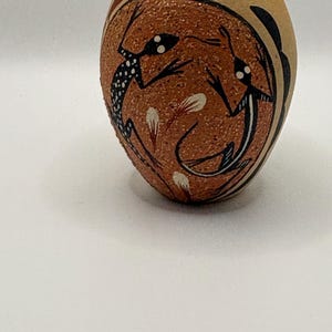 Vintage Jemez Pueblo Pottery Vase Signed C. Chinana Southwestern Art