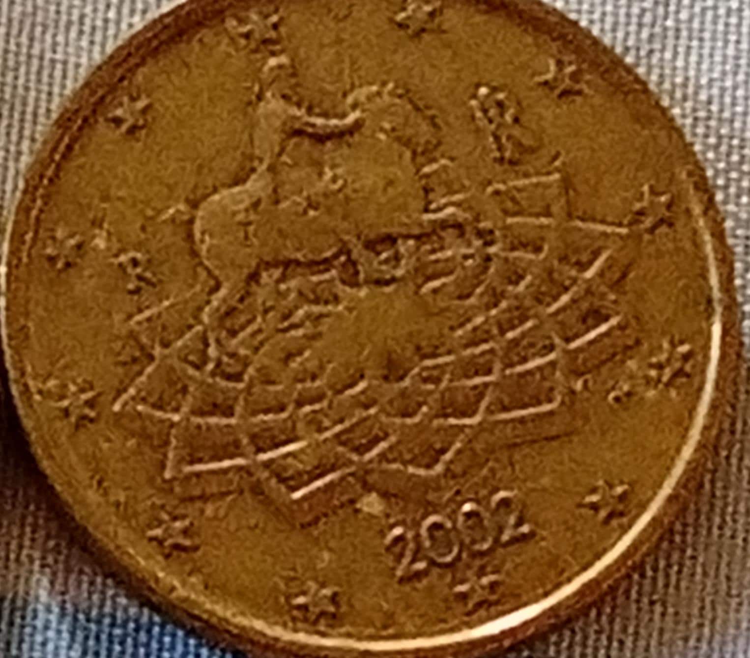 Euro 50 cent coin - Etsy 日本