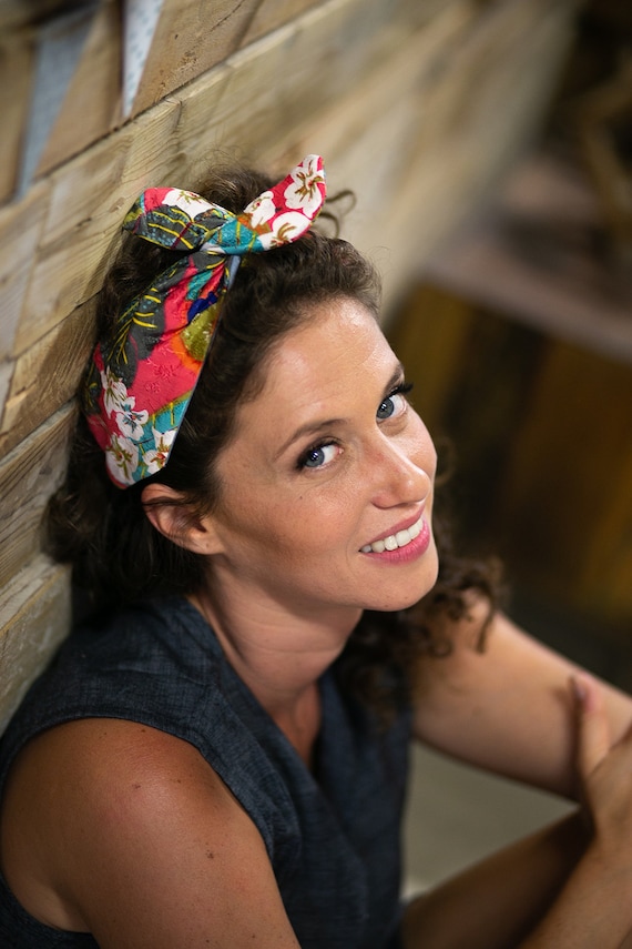 Bow Headband Colorful Cotton Fabric Headband Hair Band For Etsy