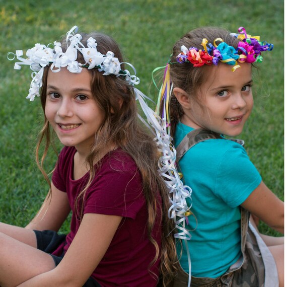 kids floral headband