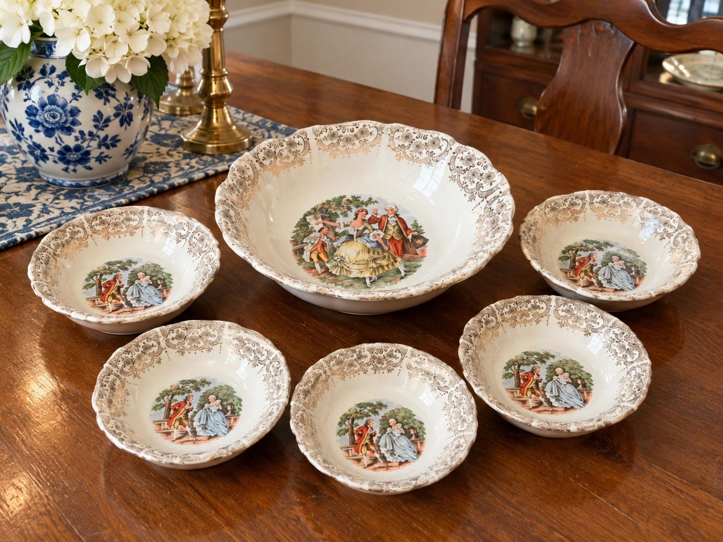 Vintage Dinnerware Sets for 6 - Etsy
