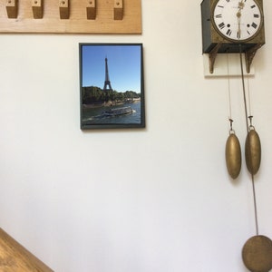 Paris View Instant Digital Download of my Paris Trip Photo Eiffel Tower Bateaux on River Seine Home Decor Gifts PGullett image 4