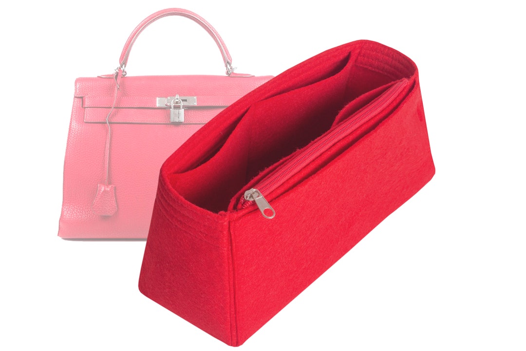 Customizable "kelly 35 Bag" Felt Bag Insert Organizer and Bag Liner in ...