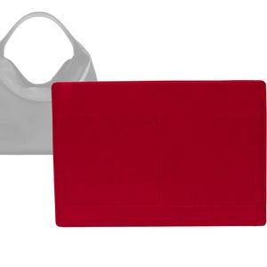Customizable &quot; Large Hop Bag&quot; Felt Bag Insert Organizer And Bag Liner In 20 cm / 7.8 inches Height,
