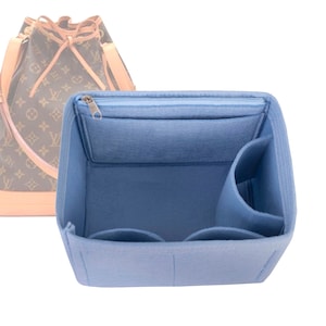Customizable &#39;&#39;Noe GM&quot; Felt Bag Insert Organizer And Bag Liner In 18cm/7.0inches Height, Light Blue Color