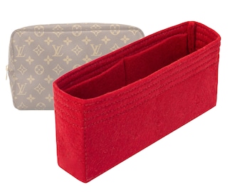For "Trousse Toilette Cosmetic Pouch 28" Cosmetic Bag Insert Organizer, Make-Up Purse & Liner