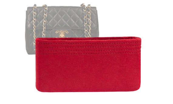 For Single Flap Jumbo bag insert organizer purse insert, bag shaper Premium  Felt (Handmade/20 Colors) - AliExpress