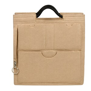 Customizable Bag Insert Organizer For Tote Bags, Felt Bag Insert Organizer, Laptop bag image 2