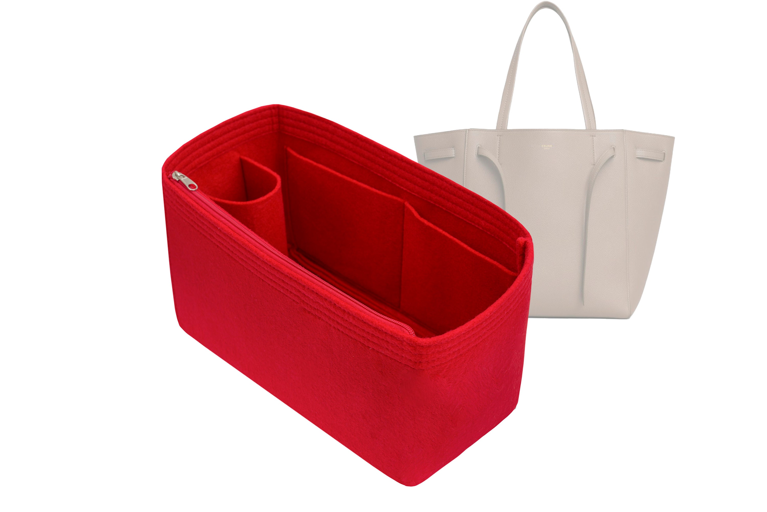 Customizable Felt Tote Bag Organizer