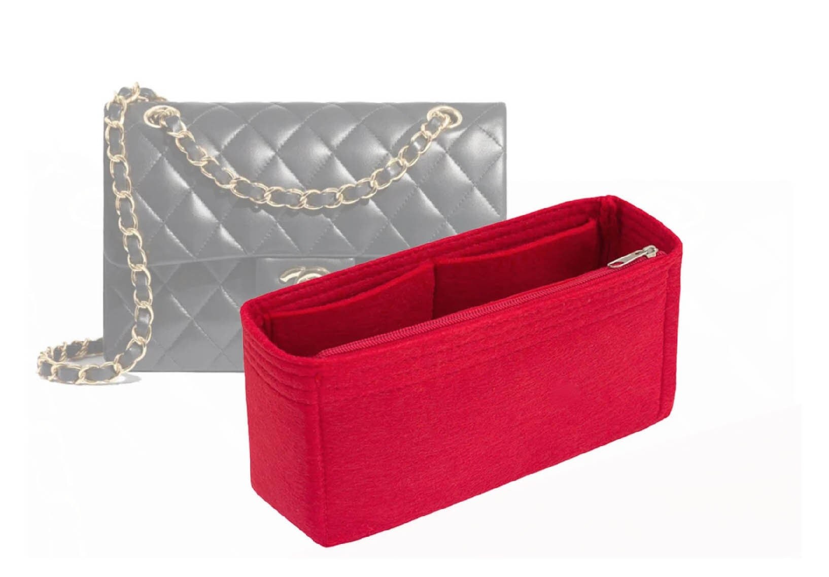 handbag organizer insert for chanel classic