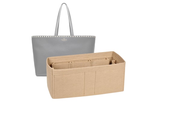 For leather Garavani Rockstud Tote Bag Insert Organizer Purse Insert Organizer Bag Shaper Worldwide Shipping 4 6 Days Etsy