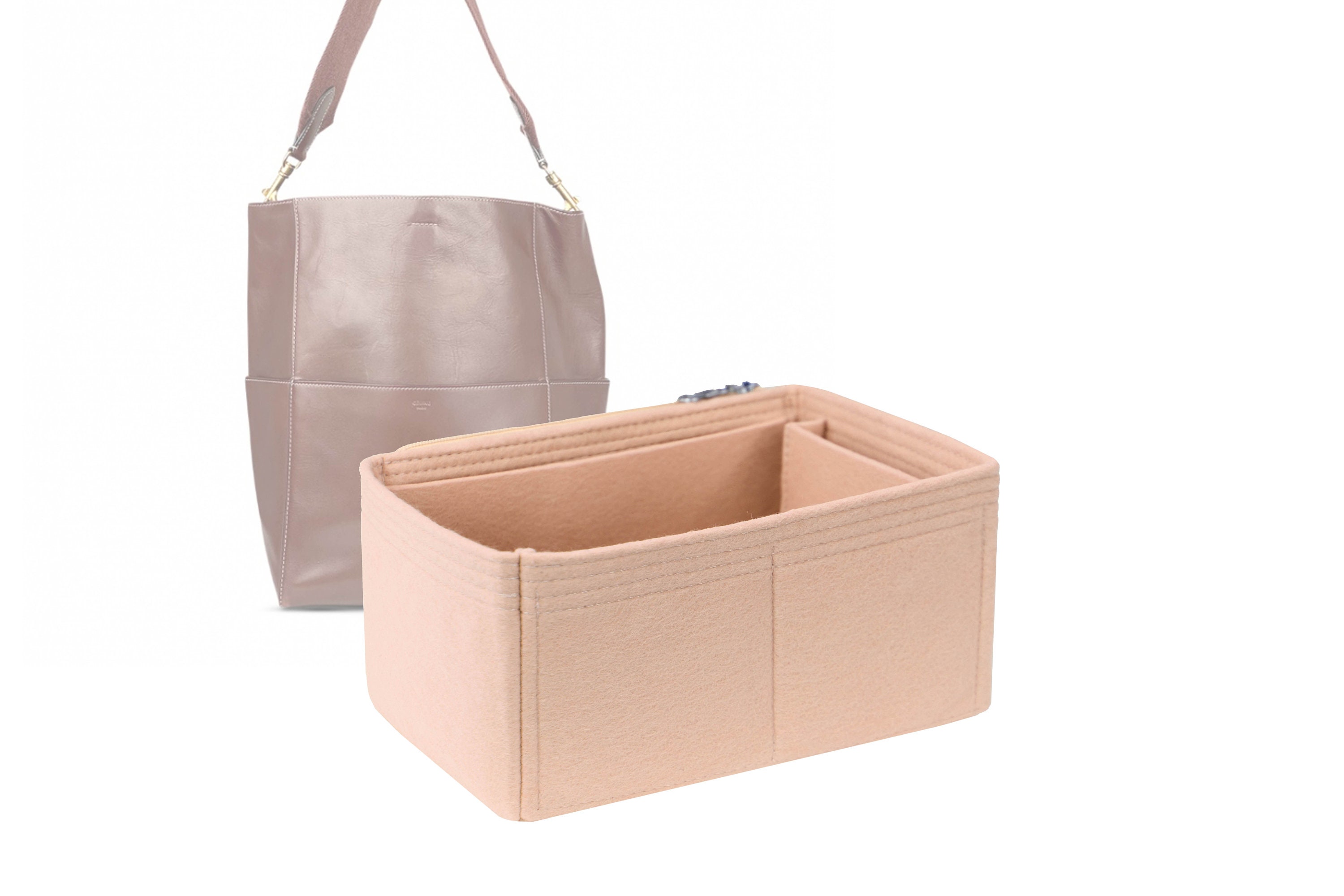 Inner Bags For Ellipse PM Felt Insert Bag Organizer Makeup Travel Purse  Portable Cosmetic Storage Tote Bag Accessories