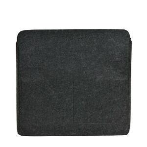 Customizable Christopher PM Bottom Length 12.6''/32 cm Felt Bag Insert Organizer In 11.8/30 cm Height, Bag Liner, Black image 5