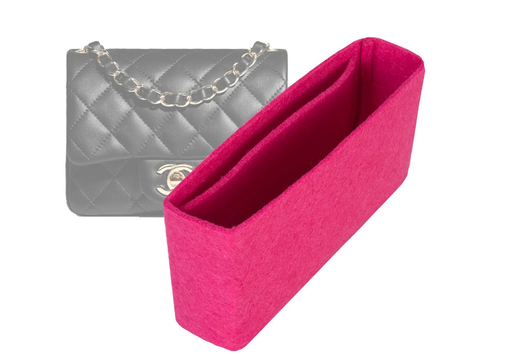 Customizable "classic Flap Mini (square) Bag" Felt Bag Insert Organizer ...