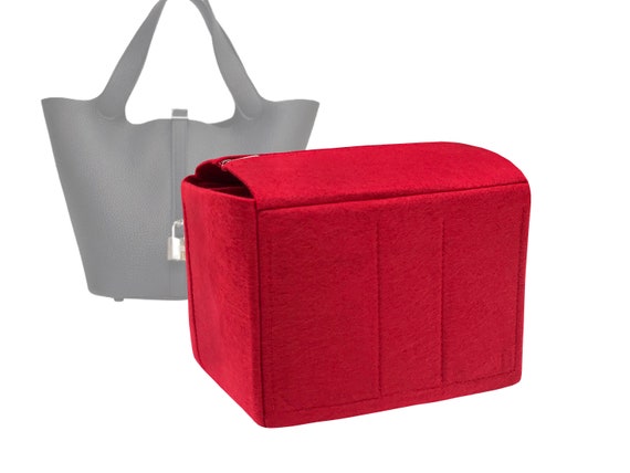 Buy Beige Red Felt Insert Protector Organizer Shaper Online in India 