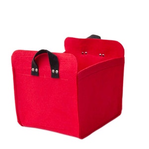 Felt Storage Box, Knitting Bag, Bathroom Storage, Color Option Available- World Wide Shipping 4-6 Days