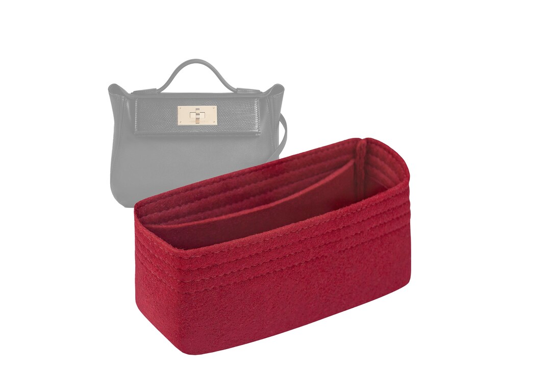 Customizable "mini 24/24 - 21 Bag" Felt Bag Insert Organizer and Bag ...