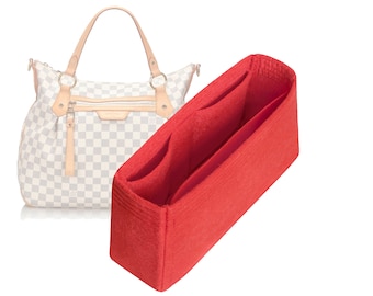 Customizable "Evora MM Bag" Felt Bag Insert Organizer And Bag Liner In 15cm/5.9inches Height, Red Color