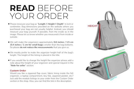 for Pallas Clutch Bag Insert Organizer, Purse Insert Organizer, Bag Shaper, Bag Liner - Worldwide Shipping 4-6 Days
