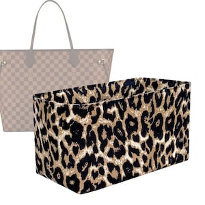Customizable Neverfull MM Bag Fabric Lined Felt Bag Insert Organizer And Bag Liner In 7/18 cm Height image 1