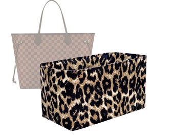 Customizable "Neverfull MM Bag" Fabric Lined Felt Bag Insert Organizer And Bag Liner In 7"/18 cm Height