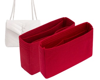 For &quot;Loulou Small&quot; SET OF-2 Bag Insert Organizer, Purse Insert Organizer, Bag Shaper - Worldwide Shipping 4-6 Days