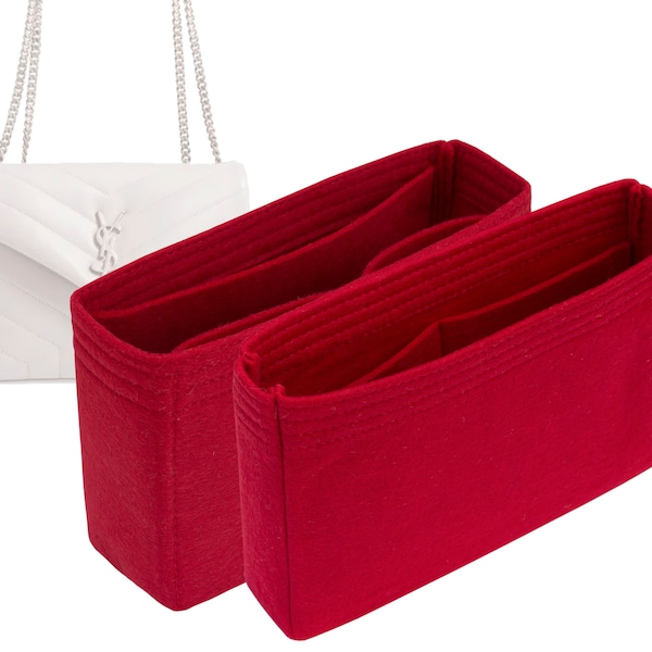 Pour "Loulou Small" SET OF-2 Bag Insert Organizer, Purse Insert Organizer, Bag Shaper - Worldwide Shipping 4-6 Days