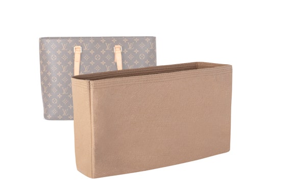 monogram canvas organizer